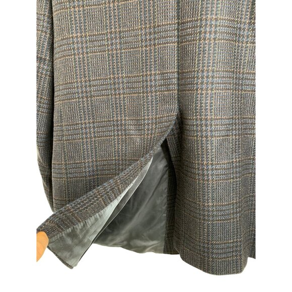 Hart Schaffner Marx for Nordstrom Mens Plaid Wool Blazer 44XL VTG EUC 7024 - Picture 10 of 15